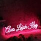 Ava Leigh King Red Neon Sign