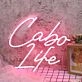 Cabo Life Red Neon Sign