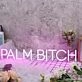 Palm Bi*ch Purple Neon Sign