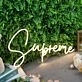 Supreme Yellow Neon Sign