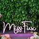 Miss Fux Purple Neon Sign