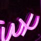 Miss Fux Purple Neon Sign