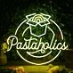 Pastaholics Yellow Neon Sign