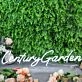 Century Garden White Neon Sign