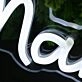 Margaritas White Neon Sign