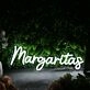 Margaritas White Neon Sign