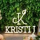 Kristij Yellow Neon Sign