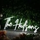 The Hudsons White Neon Sign