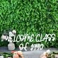 Welcome Class Of 1990 White White Neon Sign