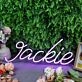 Jackie Purple Neon Sign