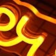 Peters Pasta Orange Neon Sign