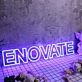 Enovate Blue Neon Sign