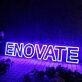 Enovate Blue Neon Sign