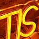 Barney Artist Orange Neon Sign
