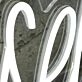 Diosel White Neon Sign