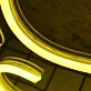 Good Yellow Neon Sign