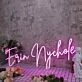 Erin Nychole Pink Neon Sign