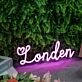 Londen Pink Neon Sign