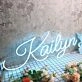 Kailyn Blue Neon Sign