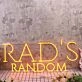 Rad's Random Orange Neon Sign