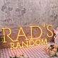 Rad's Random Orange Neon Sign