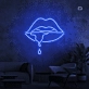 Biting Lip Neon Sign