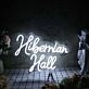 Hibernian Hall White Neon Sign
