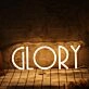 Glory Yellow Neon Sign