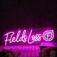 Fields Loss Pink Neon Sign