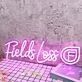 Fields Loss Pink Neon Sign