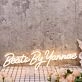 Beats By Yannae Yellow Neon Sign