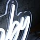 Oh Baby White Neon Sign