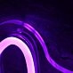Victoria Purple Neon Sign