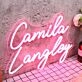 Camila Langley Red Neon Sign