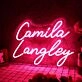 Camila Langley Red Neon Sign