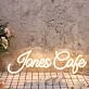 Jones Cafe Yellow Neon Sign