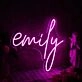 Emily Pink Neon Sign