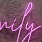 Emily Pink Neon Sign