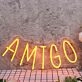 Amigo Orange Neon Sign