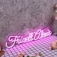 Frizell Glexis Pink Neon Sign