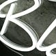 Black Experience Studios White Neon Sign