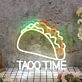Taco Time Custom Neon Sign