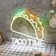 Taco Time Custom Neon Sign