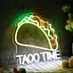 Taco Time Custom Neon Sign