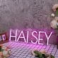 Halsey Pink Neon Sign