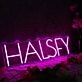 Halsey Pink Neon Sign