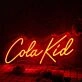 Cola Kid Red Neon Sign