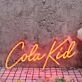 Cola Kid Red Neon Sign