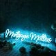 Mortgage Matters Blue Neon Sign