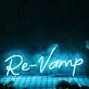 Re-Vamp Blue Neon Sign